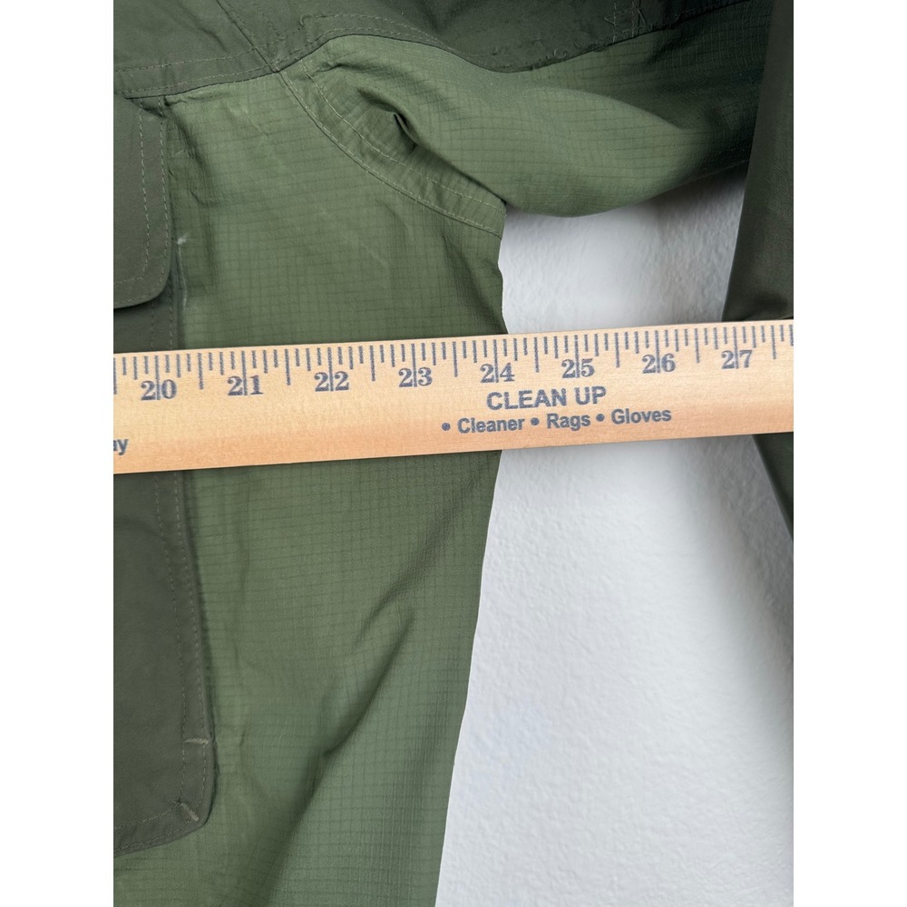 LL Bean Wading Jacket Mens M Green Good Fly Fishing Technical Shell Gorpcore - Picture 10 of 11
